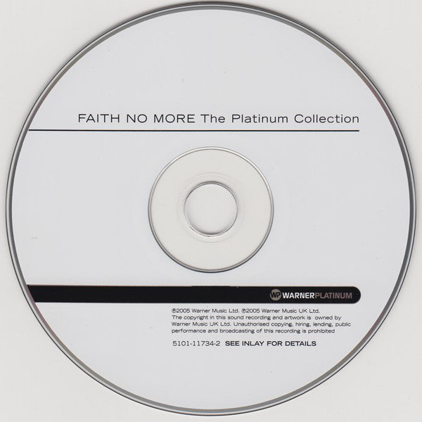 Faith No More : The Platinum Collection (CD, Comp)