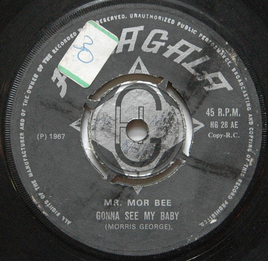 Mr. Mor Bee* : Gonna See My Baby (7", Single)