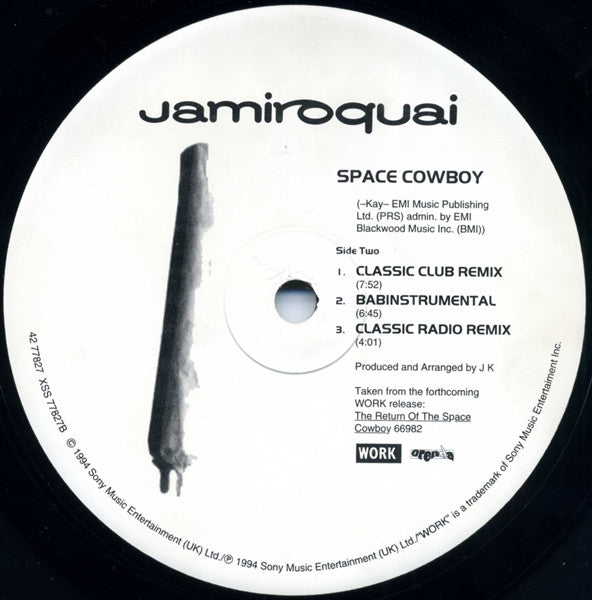 Jamiroquai : Space Cowboy (12")