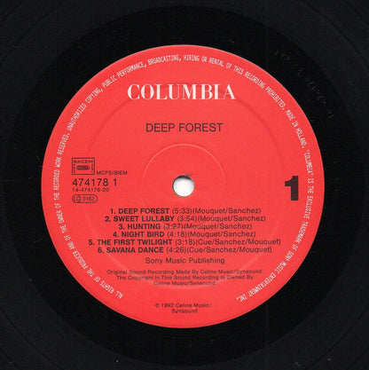 Deep Forest : Deep Forest (LP, Album)