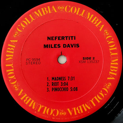 Miles Davis : Nefertiti (LP, Album, RE, Car)