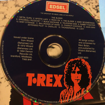 T. Rex : The Slider (CD, Album, RE, RM)