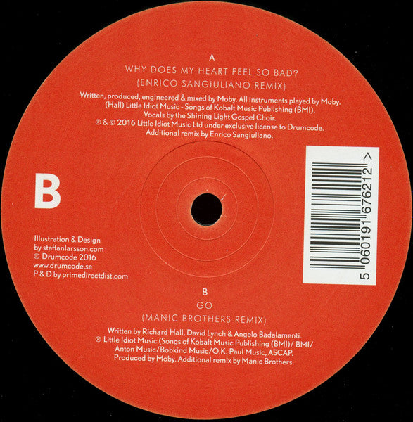 Moby : The Remixes (12")