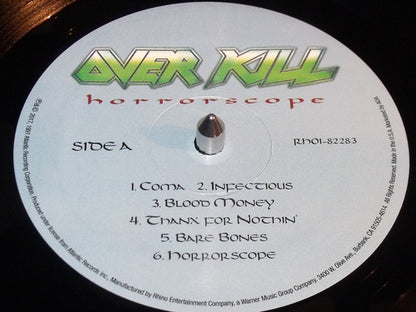 Overkill : Horrorscope (LP, Album, RE)