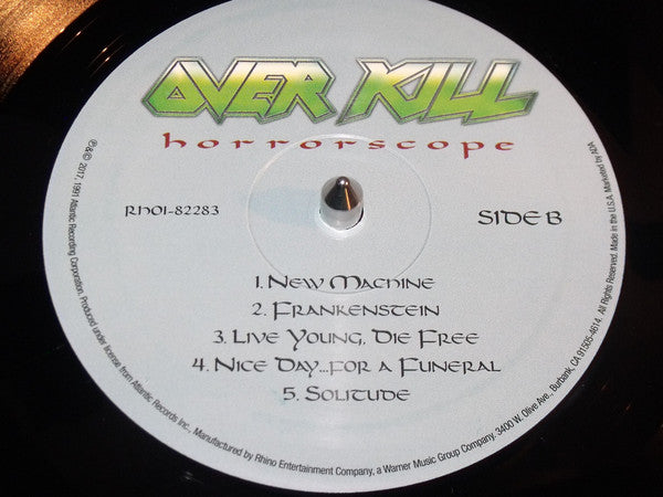 Overkill : Horrorscope (LP, Album, RE)