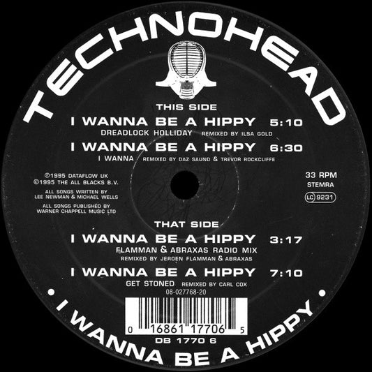 Technohead : I Wanna Be A Hippy (12", Single)