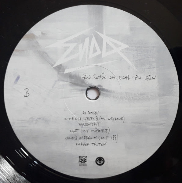 Enoq (2) : Zu Schön Um Klar Zu Sein (LP, Album)