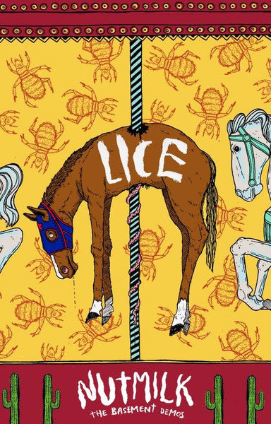 Lice (6) : Nutmilk: The Basement Demos (Cass, EP)