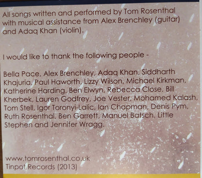 Tom Rosenthal (4) : Who's That In The Fog? (LP, Album)