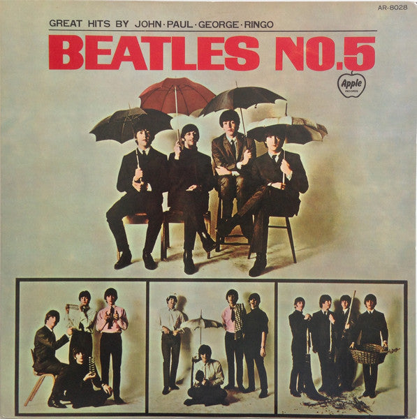 The Beatles : Beatles No. 5 (LP, Comp, Mono, RE)