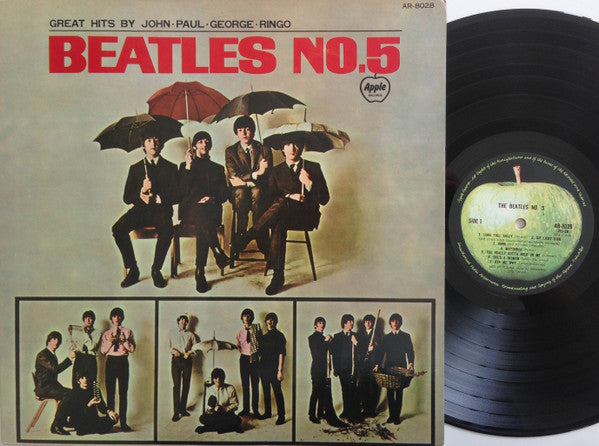 The Beatles : Beatles No. 5 (LP, Comp, Mono, RE)