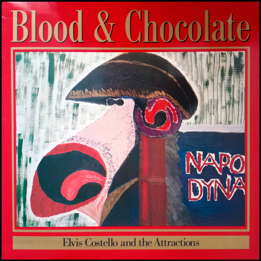 Elvis Costello & The Attractions : Blood & Chocolate (LP, Album, Dam)