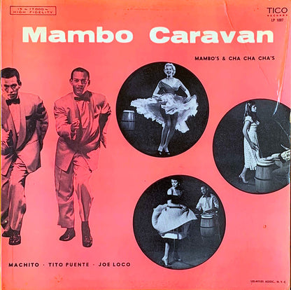 Machito, Tito Puente, Joe Loco : Mambo Caravan (LP, Album, Mono, Pin)