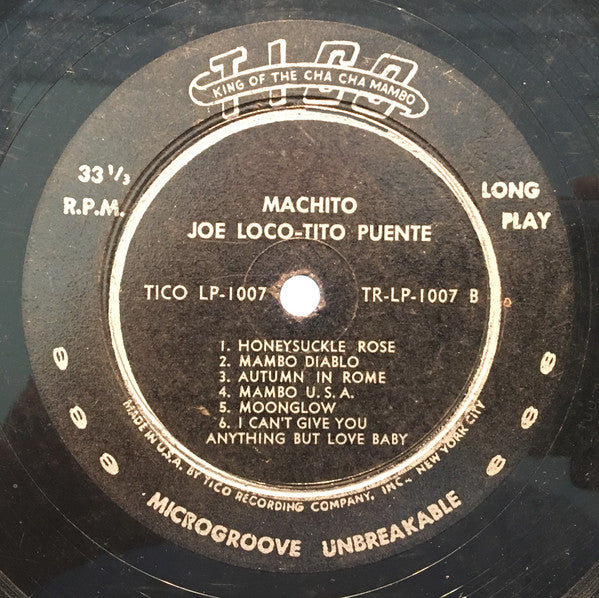 Machito, Tito Puente, Joe Loco : Mambo Caravan (LP, Album, Mono, Pin)