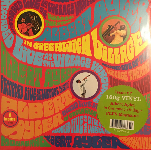 Albert Ayler : In Greenwich Village (LP, Album, RE, 180)