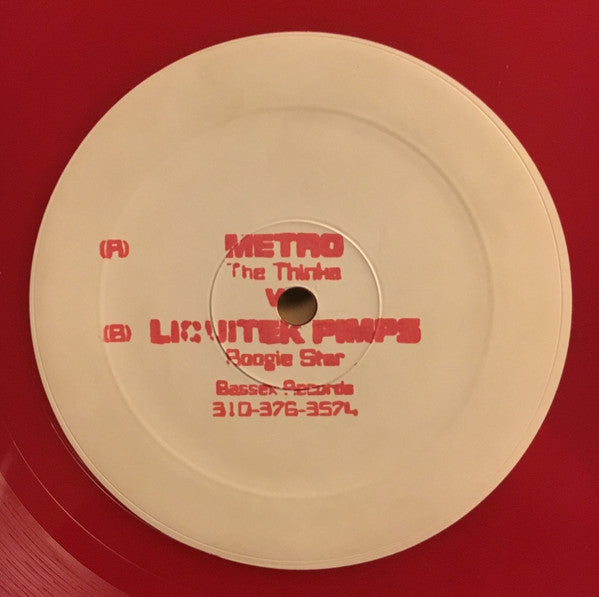 Metro* vs. Liquitek Pimps* : The Thinka / Boogie Star (12", Red)