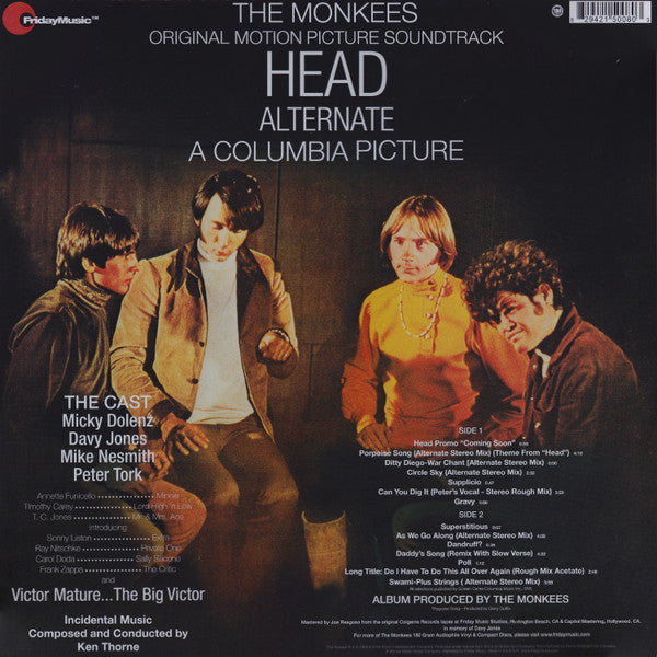 The Monkees : Head (Alternate) (LP, Album, Ltd, Gol)