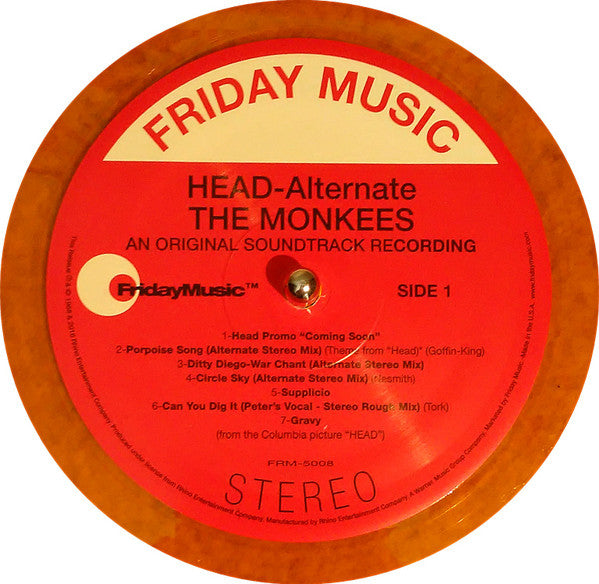The Monkees : Head (Alternate) (LP, Album, Ltd, Gol)