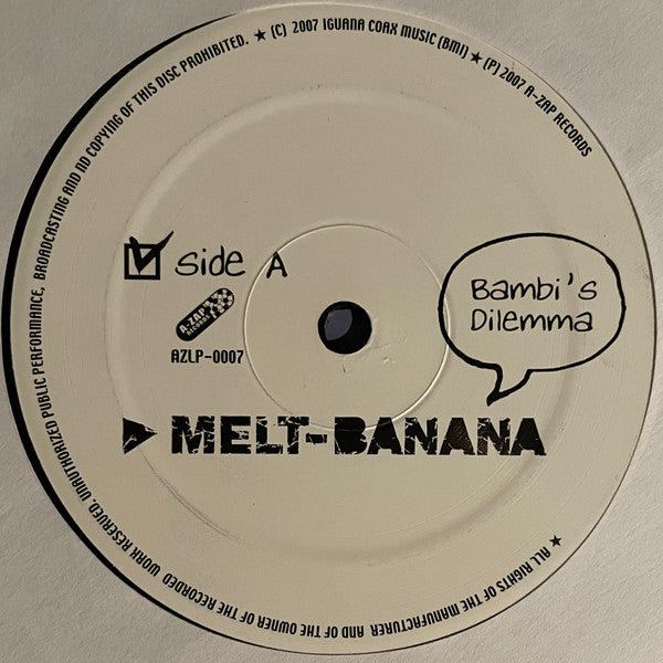 Melt-Banana : Bambi's Dilemma (LP, Album)
