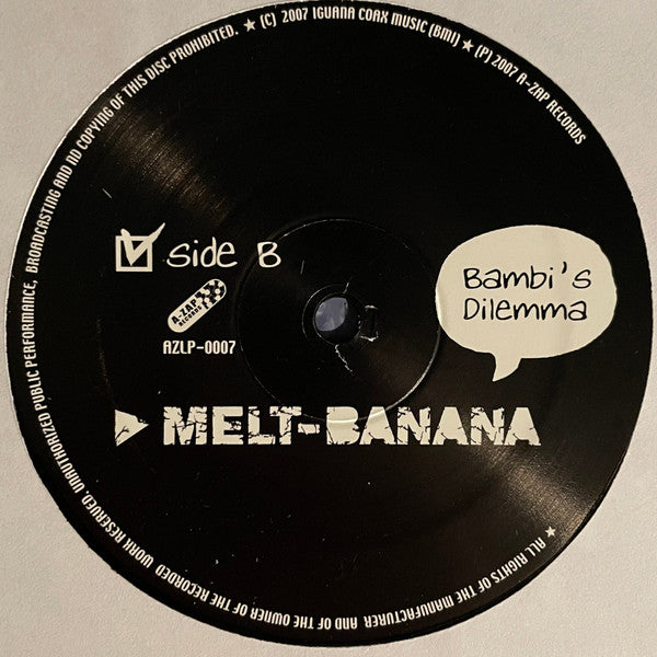 Melt-Banana : Bambi's Dilemma (LP, Album)