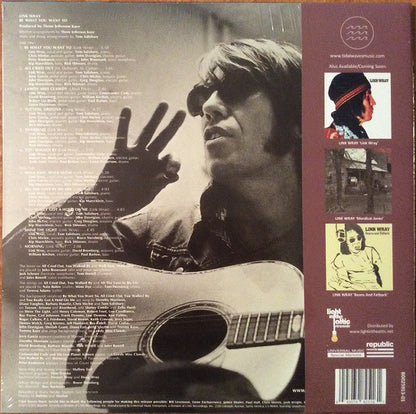 Link Wray : Be What You Want To (LP, Album, RSD, Ltd, RE)