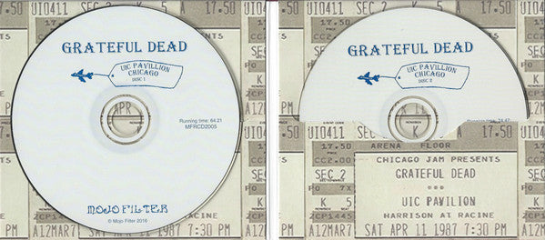 The Grateful Dead : UIC Pavillion Chicago (2xCD, Unofficial)