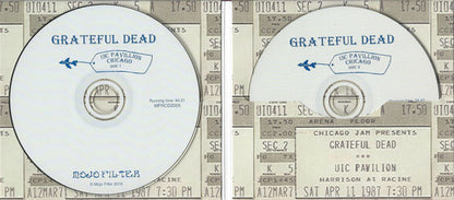 The Grateful Dead : UIC Pavillion Chicago (2xCD, Unofficial)