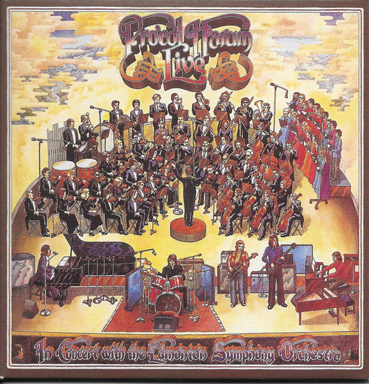 Procol Harum In Concert With The Edmonton Symphony Orchestra : Live (CD, Album, RE, RM, Dig)