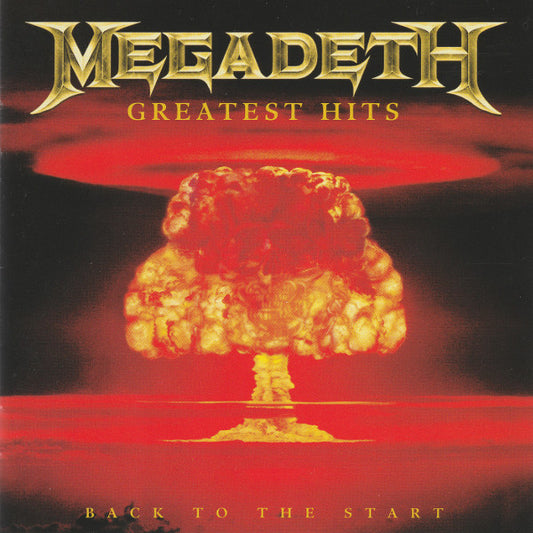 Megadeth : Greatest Hits: Back To The Start (CD, Comp, RP, Arv)