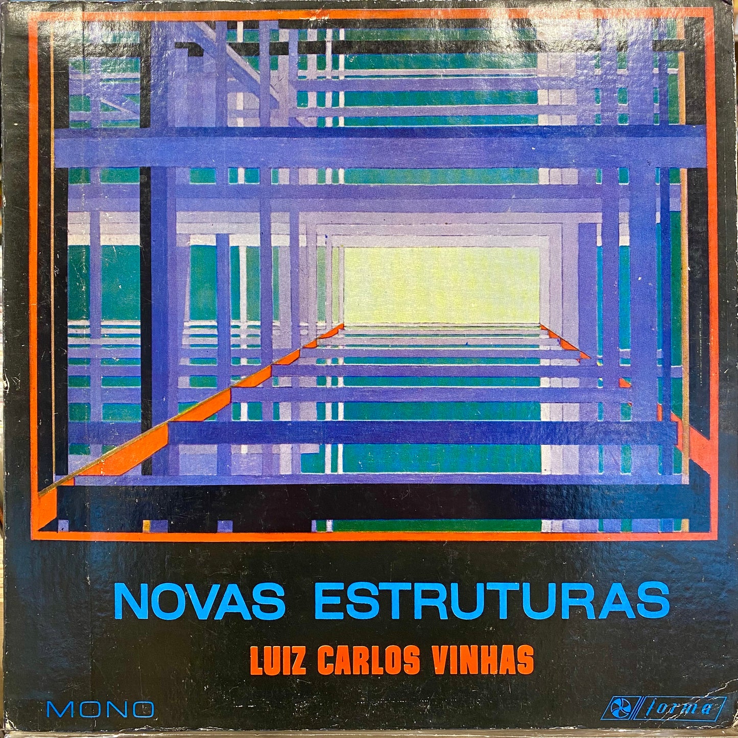 Luiz Carlos Vinhas - Novas Estruturas (LP, Album, Mono) (VG / G+)