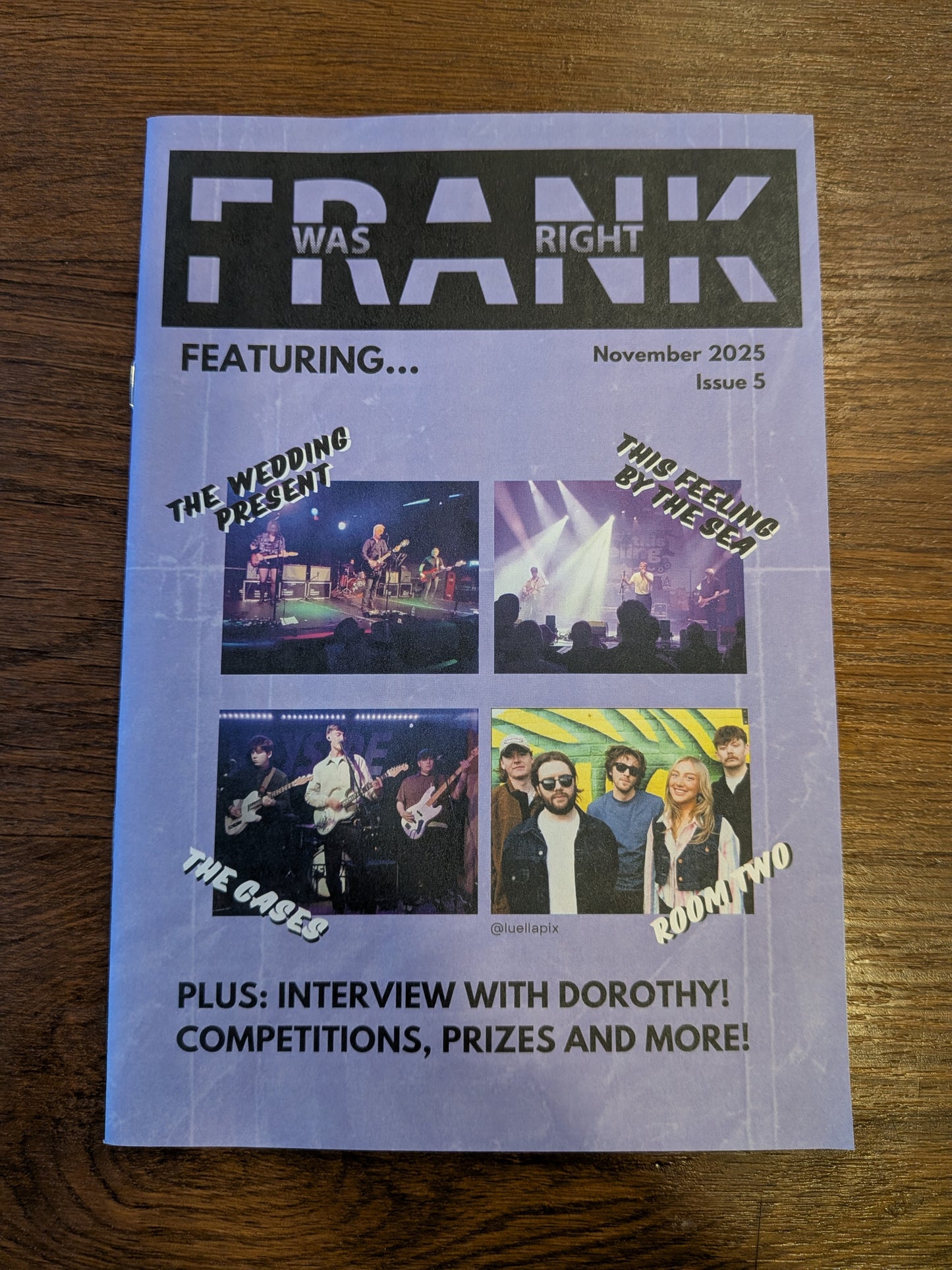 Music Zine - Frank Was Right - Issue 5