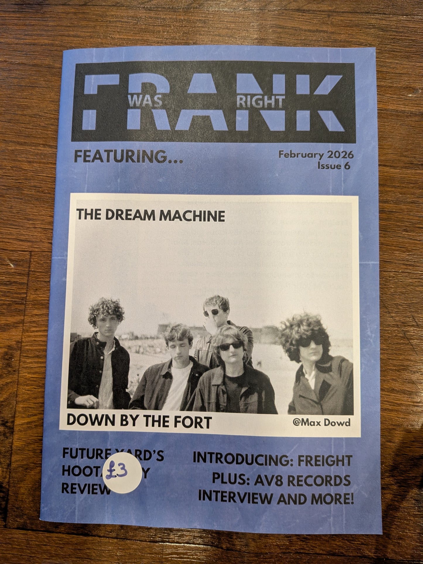 Music Zine - Frank Was Right - Issue 6