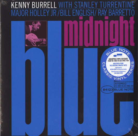 Kenny Burrell - Midnight Blue (LP, Album, RE, 180) (M / M)