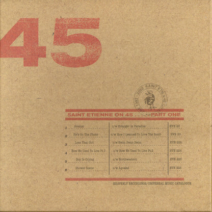 Saint Etienne - Saint Etienne On 45. Part One (6x7", Single + Box, RSD, Comp, Ltd) (M / NM or M-)