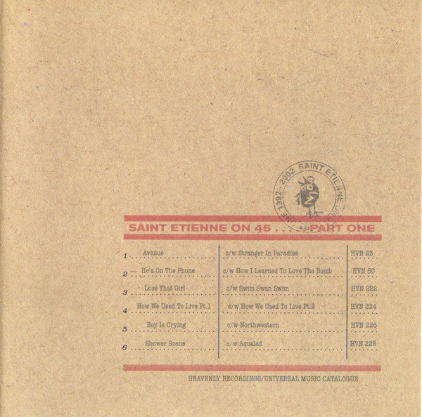 Saint Etienne - Saint Etienne On 45. Part One (6x7", Single + Box, RSD, Comp, Ltd) (M / NM or M-)