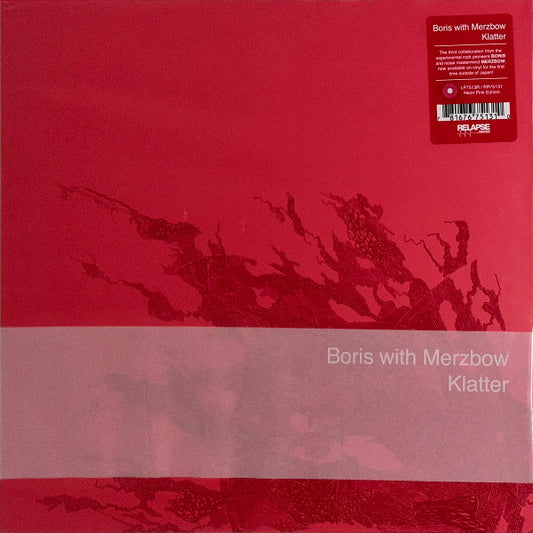 Boris With Merzbow - Klatter (LP, Album, RE, Pin) (NM or M- / NM or M-)