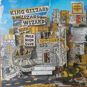 King Gizzard & The Lizard Wizard* With Mild High Club - Sketches of Brunswick East (LP, Album, RE, Yel) (M / M)