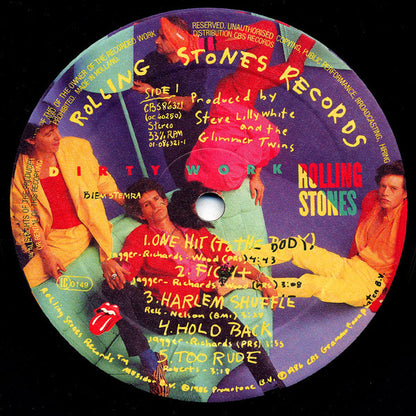 Rolling Stones* - Dirty Work (LP, Album) (VG+ / VG+)