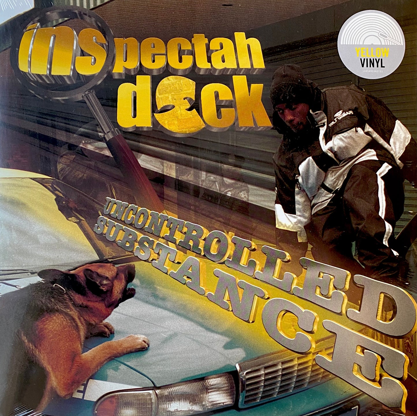 Inspectah Deck - Uncontrolled Substance (2xLP, Album, RE, Yel) (M / M)