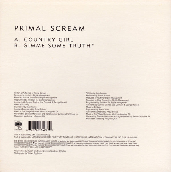 Primal Scream - Country Girl (7