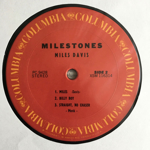 Miles Davis : Milestones (LP, Album, RE)