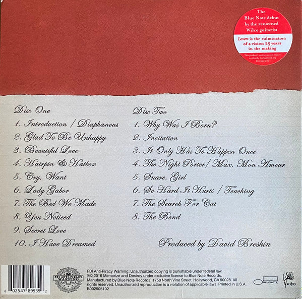 Nels Cline : Lovers (2xCD, Album)