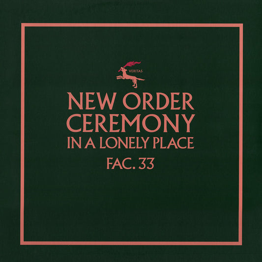 New Order : Ceremony (12", Single, Gre)