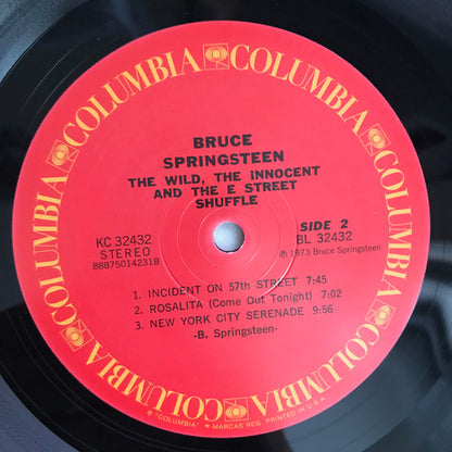 Bruce Springsteen : The Wild, The Innocent &  The E Street Shuffle (LP, Album, RE, RM, 180)