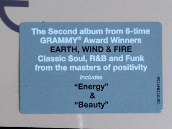 Earth, Wind And Fire* : The Need Of Love (LP, Album, RE)