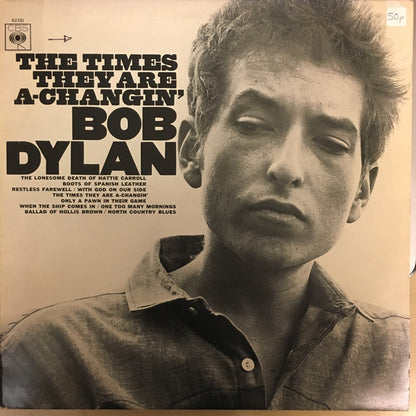 Bob Dylan : The Times They Are A-Changin' (LP, Album, RE)