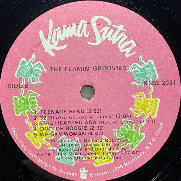 The Flamin' Groovies : Teenage Head (LP, Album)