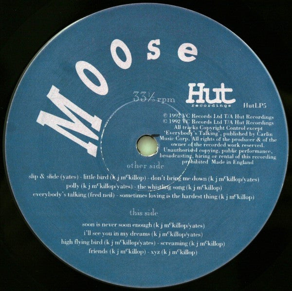 Moose : XYZ LP, Album (VG+ / VG+) - Dig Vinyl