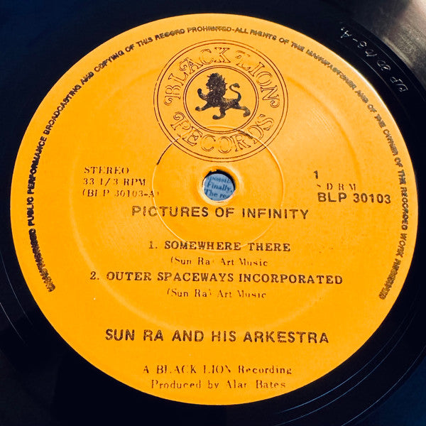 Sun Ra And His Arkestra* : Pictures Of Infinity (LP, Album)