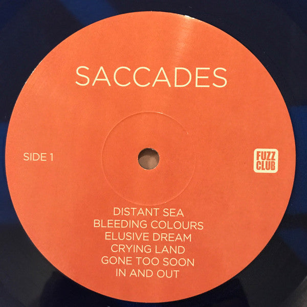Saccades (2) : Saccades (LP, Album, Dlx, Ltd, Blu)